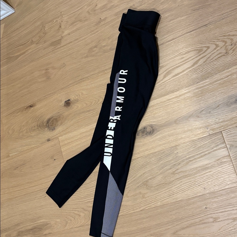 Under Armour Black and Gray Leggings